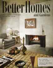 Better Homes & Gardens November 1948 Magazine Cover