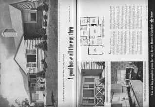 Better Homes & Gardens November 1948 Magazine Article: A good house all the way thru