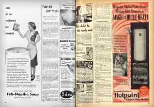 Better Homes & Gardens November 1948 Magazine Article: Prizes for your recipes