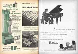 Better Homes & Gardens November 1948 Magazine Article: Page 110
