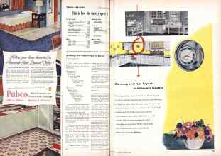 Better Homes & Gardens November 1948 Magazine Article: Page 128