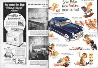 Better Homes & Gardens November 1948 Magazine Article: Page 136