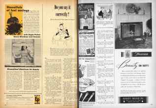 Better Homes & Gardens November 1948 Magazine Article: Do you say it correctly?