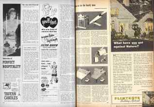 Better Homes & Gardens November 1948 Magazine Article: Page 156
