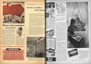 Better Homes & Gardens November 1948 Magazine Article: Page 168