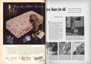 Better Homes & Gardens November 1948 Magazine Article: Page 224