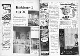 Better Homes & Gardens November 1948 Magazine Article: Page 244