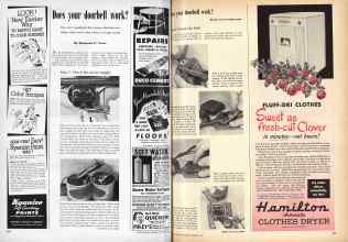 Better Homes & Gardens November 1948 Magazine Article: Page 252