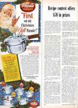 Better Homes & Gardens December 1948 Magazine Article: Recipe contest offers $70 in prizes