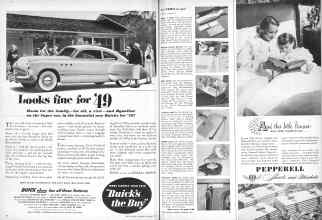 Better Homes & Gardens December 1948 Magazine Article: Page 8