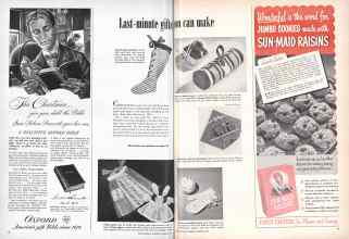Better Homes & Gardens December 1948 Magazine Article: Last-minute gifts you can make