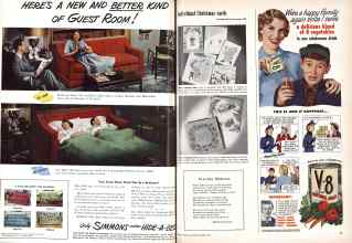 Better Homes & Gardens December 1948 Magazine Article: Page 22