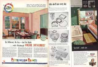 Better Homes & Gardens December 1948 Magazine Article: Page 28