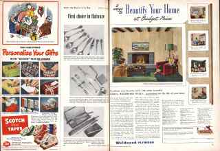 Better Homes & Gardens December 1948 Magazine Article: Page 30