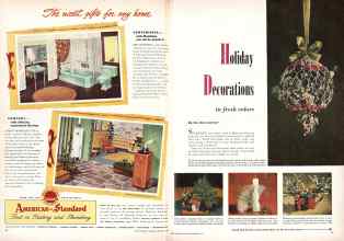 Better Homes & Gardens December 1948 Magazine Article: Page 36