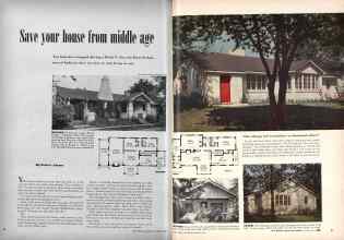 Better Homes & Gardens December 1948 Magazine Article: Save your house from middle age