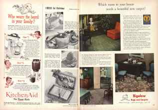 Better Homes & Gardens December 1948 Magazine Article: Page 106