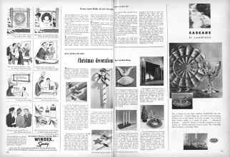Better Homes & Gardens December 1948 Magazine Article: Christmas decorations