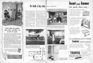 Better Homes & Gardens December 1948 Magazine Article: We built a log cabin
