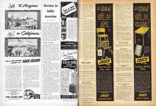 Better Homes & Gardens December 1948 Magazine Article: Page 170