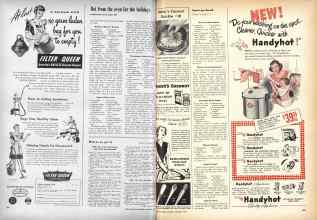 Better Homes & Gardens December 1948 Magazine Article: Page 184