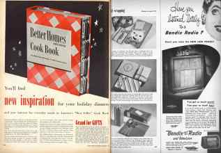 Better Homes & Gardens December 1948 Magazine Article: Page 188