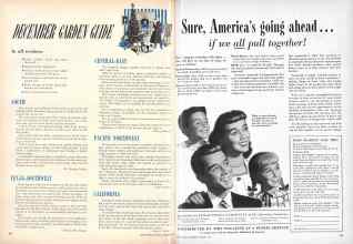 Better Homes & Gardens December 1948 Magazine Article: Page 198