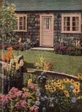 Better Homes & Gardens January 1949 Magazine Article: Well planned for a narrow lot