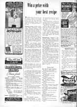 Better Homes & Gardens January 1949 Magazine Article: Win a prize with your best recipe