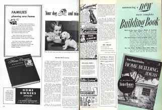Better Homes & Gardens January 1949 Magazine Article: Your dog and mine