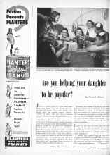Better Homes & Gardens February 1949 Magazine Article: Are you helping your daughter to be popular?