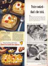 Better Homes & Gardens February 1949 Magazine Article: Twice-cooked--that's the trick