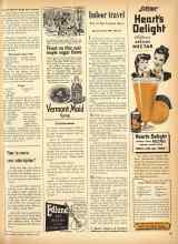 Better Homes & Gardens February 1949 Magazine Article: Indoor travel