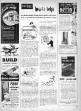 Better Homes & Gardens February 1949 Magazine Article: how-to helps