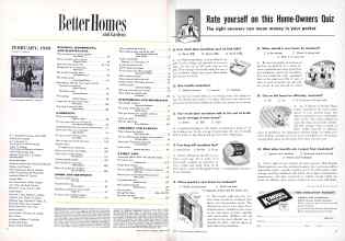 Better Homes & Gardens February 1949 Magazine Article: Page 4