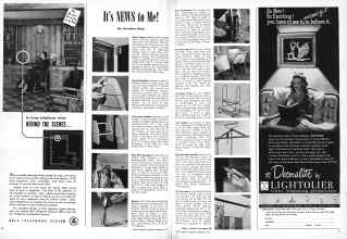 Better Homes & Gardens February 1949 Magazine Article: Page 8
