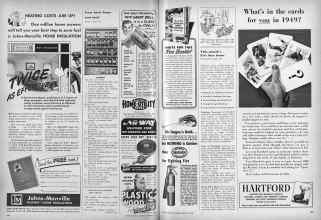 Better Homes & Gardens February 1949 Magazine Article: Page 144