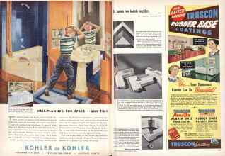 Better Homes & Gardens February 1949 Magazine Article: Page 174