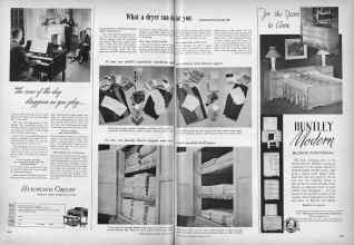 Better Homes & Gardens February 1949 Magazine Article: Page 184