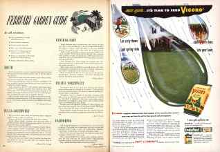 Better Homes & Gardens February 1949 Magazine Article: Page 198