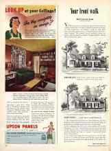 Better Homes & Gardens March 1949 Magazine Article: Your front walk