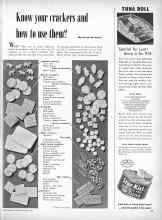 Better Homes & Gardens March 1949 Magazine Article: Know your crackers and how to use them?