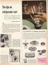 Better Homes & Gardens March 1949 Magazine Article: Ten tips on refrigerator care