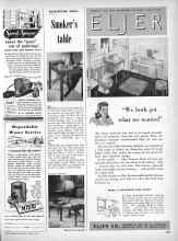 Better Homes & Gardens March 1949 Magazine Article: Smoker's table
