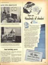 Better Homes & Gardens March 1949 Magazine Article: Home furnishings answers