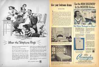 Better Homes & Gardens March 1949 Magazine Article: Page 8