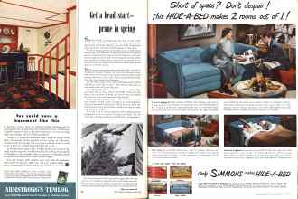 Better Homes & Gardens March 1949 Magazine Article: Page 20