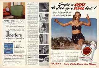 Better Homes & Gardens March 1949 Magazine Article: Page 34