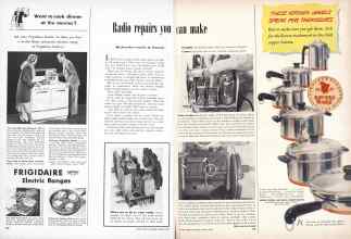 Better Homes & Gardens March 1949 Magazine Article: Radio repairs you can make