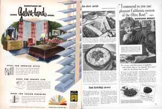 Better Homes & Gardens March 1949 Magazine Article: Page 124